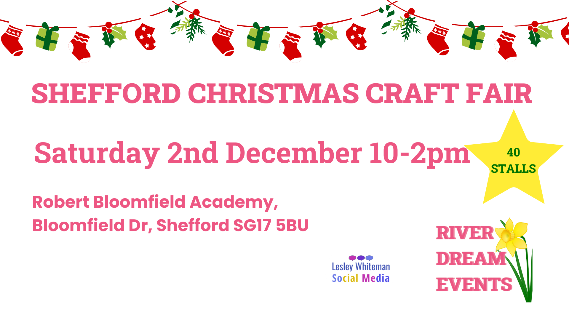 Shefford Christmas Craft Fair 2nd December 2023